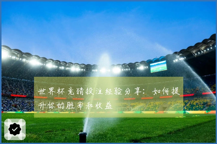 世界杯竞猜投注经验分享:如何提升你的胜率和收益