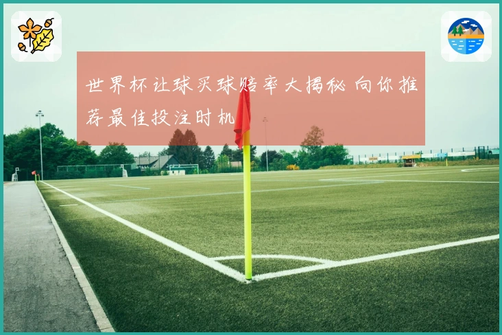 世界杯让球买球赔率大揭秘 向你推荐最佳投注时机